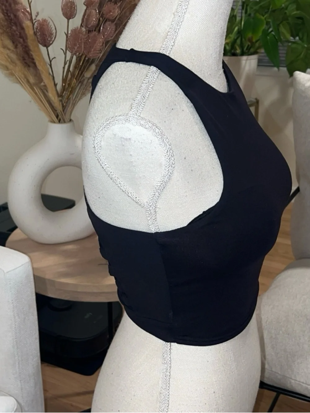 Alo Yoga Strappy Black Strappy Movement Bra
